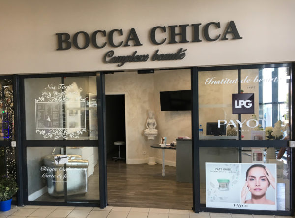 Bocca Chica Galerie Intermarché Enseigne intérieure