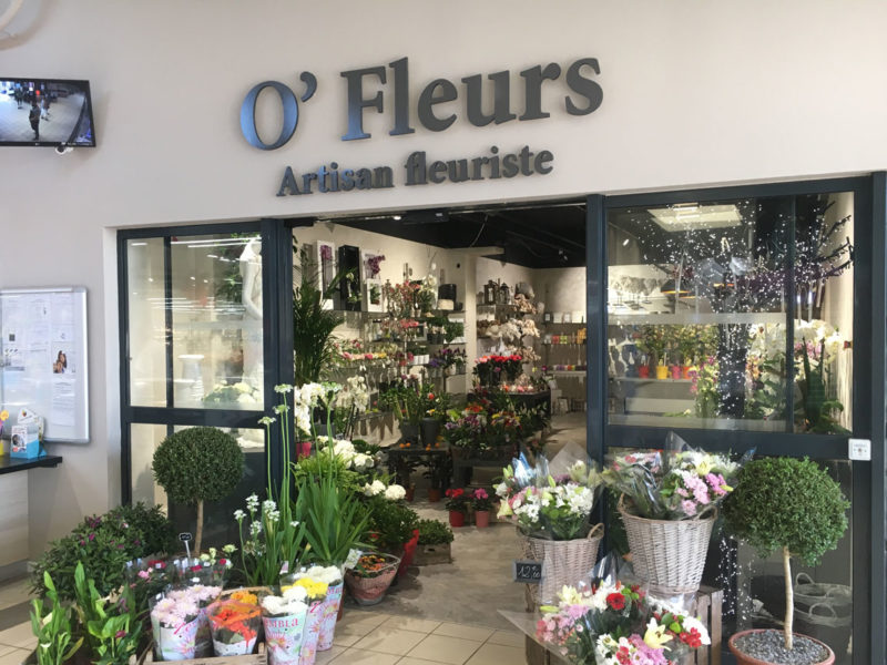 O Fleur Galerie Intermarché Enseigne intérieure