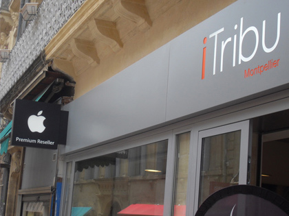 Enseigne drapeau I Tribu