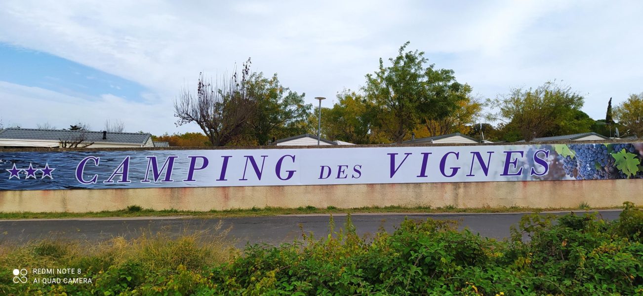 enseigne camping gigean